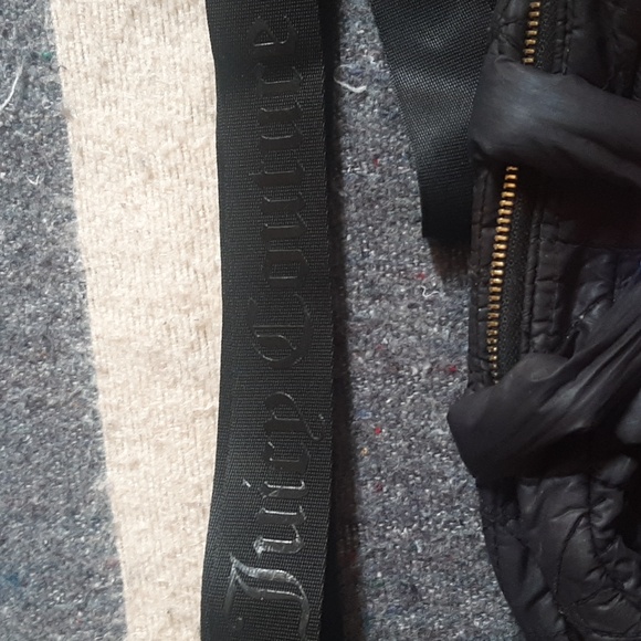 Juicy Couture black gold quilted purse set - Picture 4 of 6